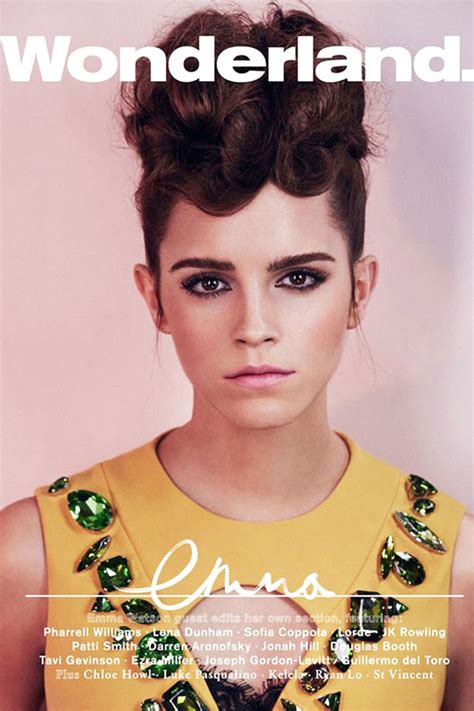 Emma Watson On Wonderland Magazine The Hollywood Reporter