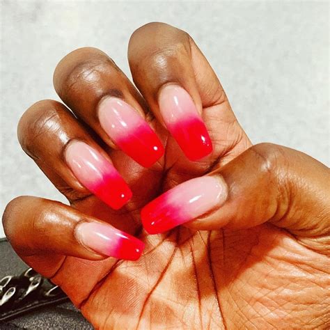 21 Red Nails That Look Lovely On Dark Skin Naildesigncode