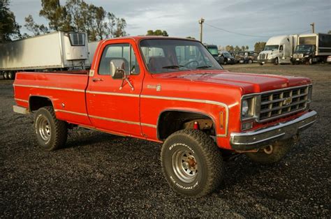 1977 Chevrolet K10 4x4 Silverado For Sale Chevrolet C K Pickup 1500