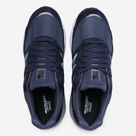 New Balance Suede 990 V5 In Navy Blue For Men Lyst