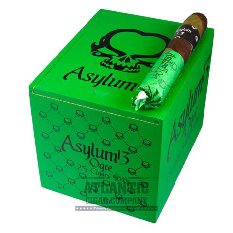 Asylum 13 Ogre Cigars Barber Pole 70x7 Atlantic Cigar Co