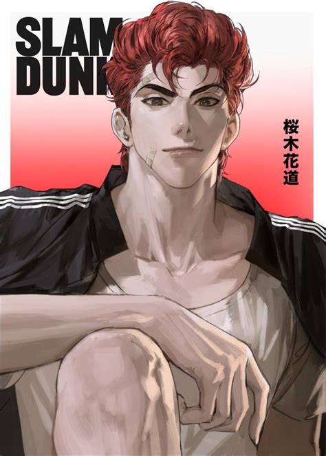 Pin By Roxy AR On Slam Dunk Slam Dunk Black Anime Guy Cartoon Body