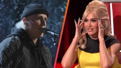 The Voice Gwen Stefani Gets Emotional Over Blake Shelton S Visionary Singer