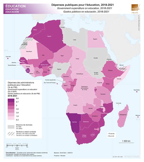 Dépenses publiques pour l éducation du PIB 2018 2021 Cartoprodig