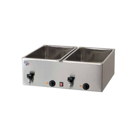 Bain Marie Gn Avec Robinet De Vidange Bm R L G Mondialchr