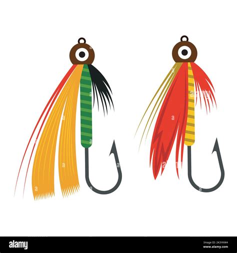 Fly Fishing Lures Clip Art