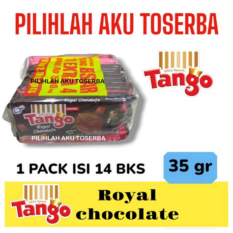 Jual Tango Wafer Royal Chocolate Gr Harga Pack Isi Sachet