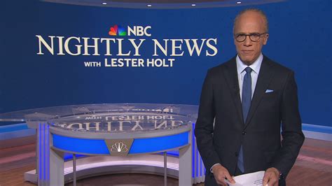 Watch Nbc Nightly News With Lester Holt Excerpt Nightly News Full