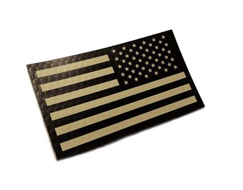 3 5 X 2 Reversed Tactical Infrared Reflective Us Flag Ultra Durable