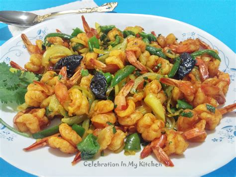 Goan Prawn Chilli Fry Goan Seafood Recipe Goan Prawn Dish