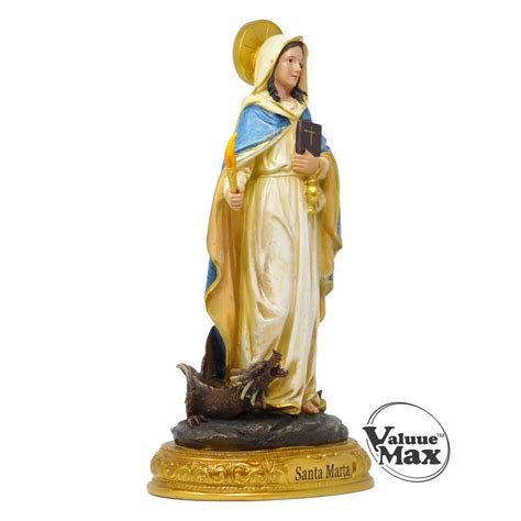 ValuueMax Saint Martha Of Bethany Statue Finely Detailed Resin 12