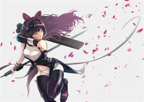 1206751 Vertical Blake Belladonna Anime Girls Rwby Katana Kuroduki Anime Rare Gallery