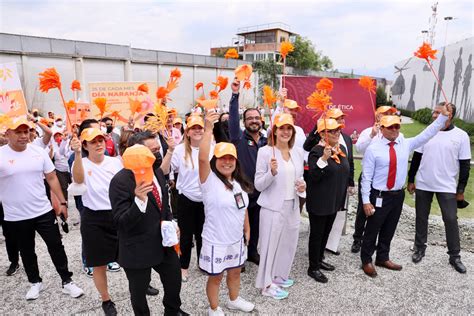 En el marco del Día Naranja la Titular del SESNSP acompañó a la