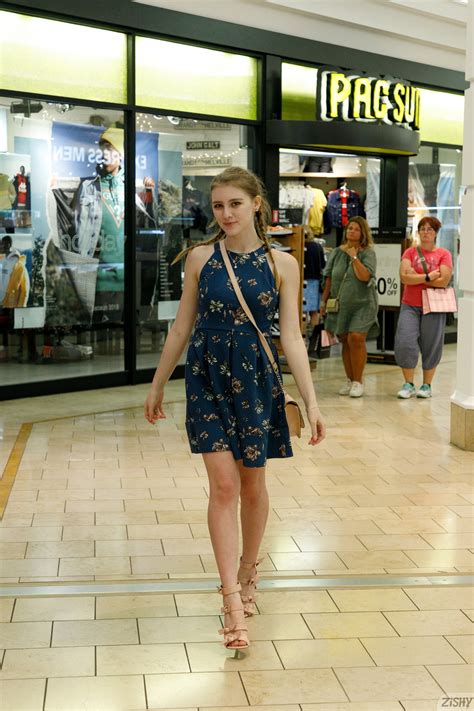 Nerdy Amateur Babe Melody Marks Exposes Her Big Boobs At The Mall CoedCherry