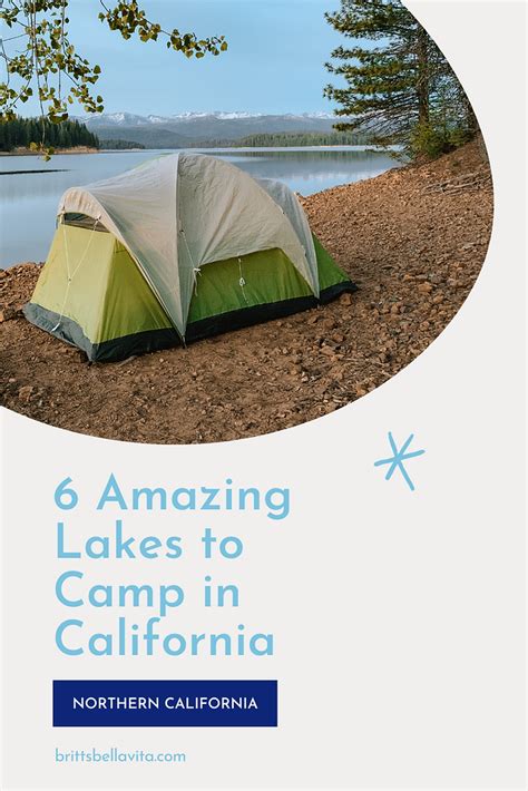 6 Amazing Lake Camping Spots in Northern California