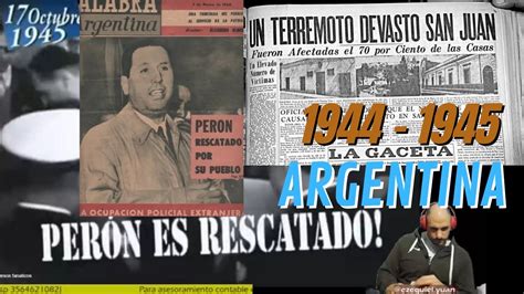 Argentina En Los A Os Y Reaccion A Nestor Montalbano Youtube