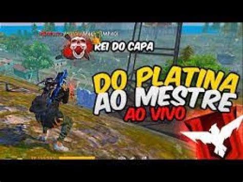 FREE FIRE AO VIVO GORILLA DO PLATINA AO MESTRE 3v3 18