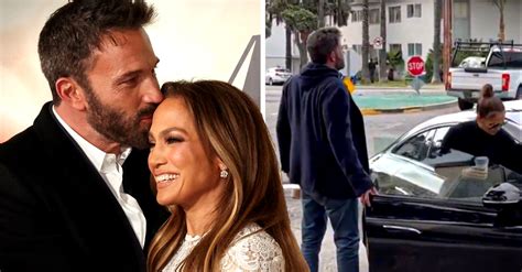 Ben Affleck Es Captado Azot Ndole La Puerta Del Carro A Jlo