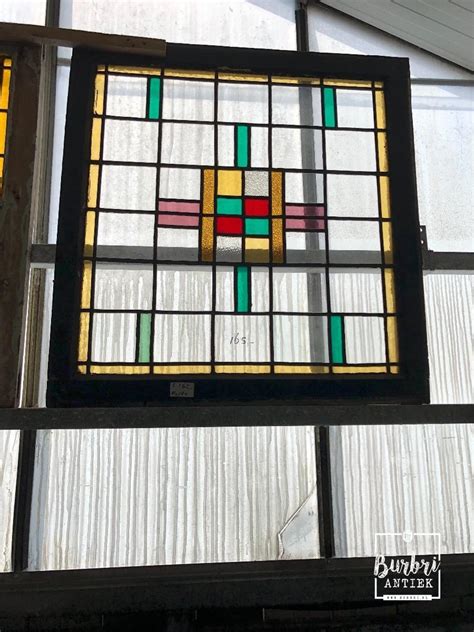 Antique Stained Glass Window Glas In Lood Deuren En Ramen Oude