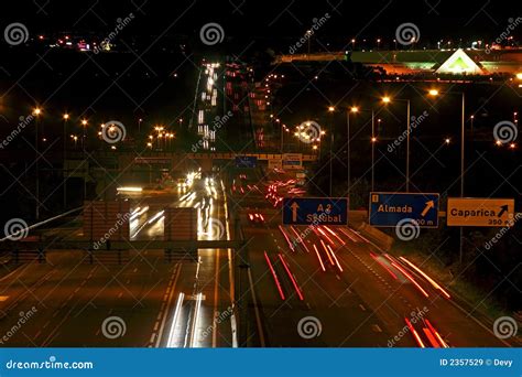 Nightview on highway stock image. Image of outdoor, highway - 2357529