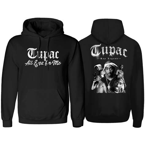 Tupac Pac Bluza Z Kapturem M Ska Z Nadrukiem All Eyez On Me Rozmiar M