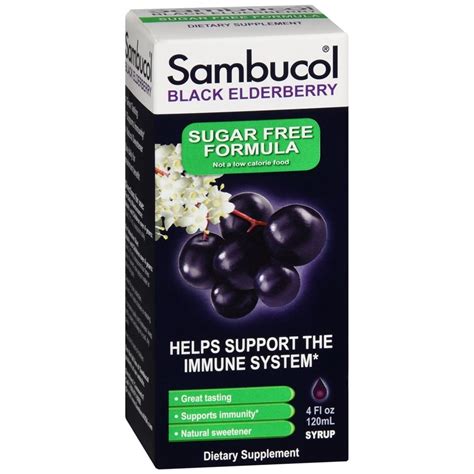 Sambucol Black Elderberry Sugar Free Syrup Medcare Wholesale