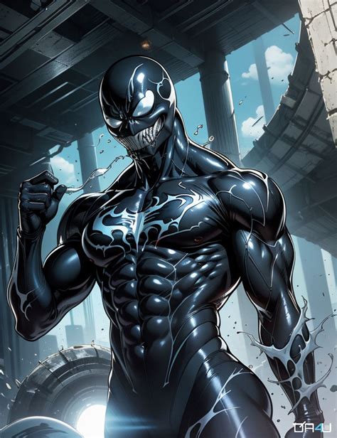 Venom - Symbiote by DopaminArtx on DeviantArt