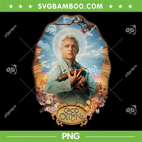 Good Omens Aziraphale Portrait PNG