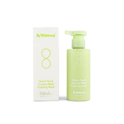 By Wishtrend Green Tea And Enzyme Milky Foaming Wash Canada Mikaela Mikaela Beauty