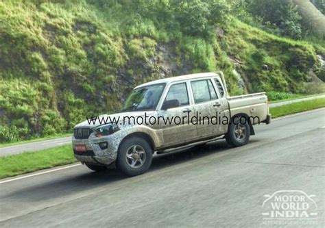 2016 Mahindra Scorpio Getaway Pick-up spotted | Team-BHP