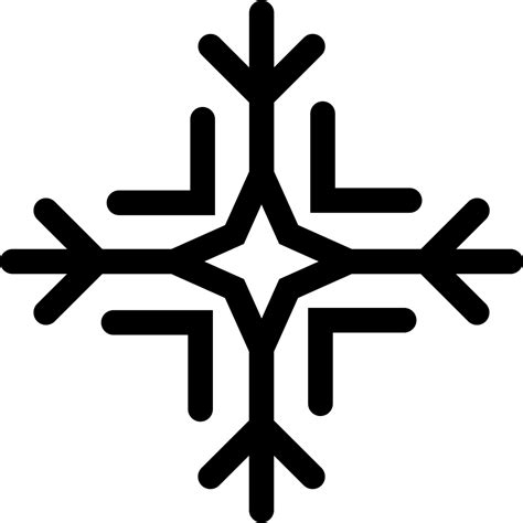 Snowflake Svg Png Icon Free Download 31145 Onlinewebfontscom