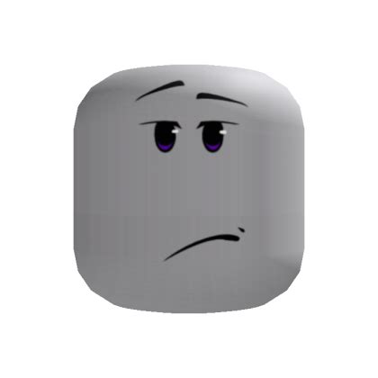 disapproving frown roblox