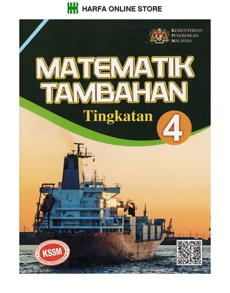 Buku Teks Matematik Tambahan Tingkatan Kssm Tb Form Lazada