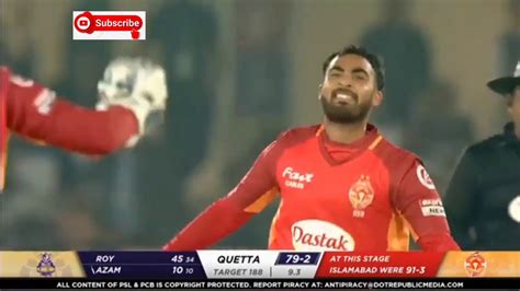 Match Psl Nd Innings Islamabad United Vs Quetta