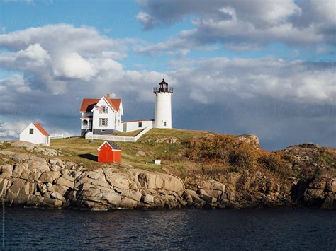 Maine Lighthouse Stock Photo By Stocksy Contributor J Anthony