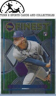 Topps Finest Flashbacks Shane Baz Near Mint Ebay