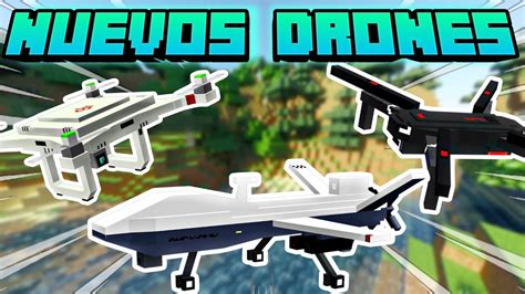 Mod De Drones Drone Addon Minecraft Bedrock 119 Youtube