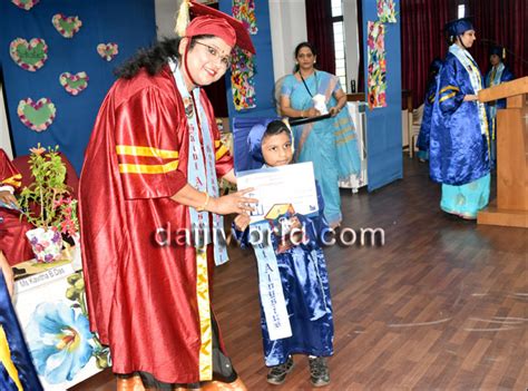 Mangaluru Kindergarten Graduation Ceremony Held At St Aloysius Gonzaga