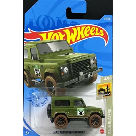 Hot Wheels Land Rover Defender Baja Blazers Grx Desconto