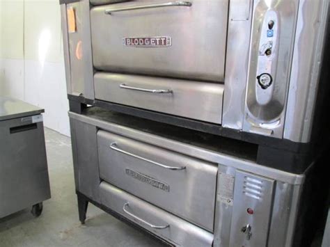 Blodgett Double Stack Gas Pizza Ovens