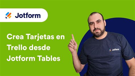 Crea Tarjetas En Trello Desde Jotform Tables Con Botones YouTube