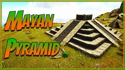 Mayan Pyramid In Ark Survival Evolved Youtube