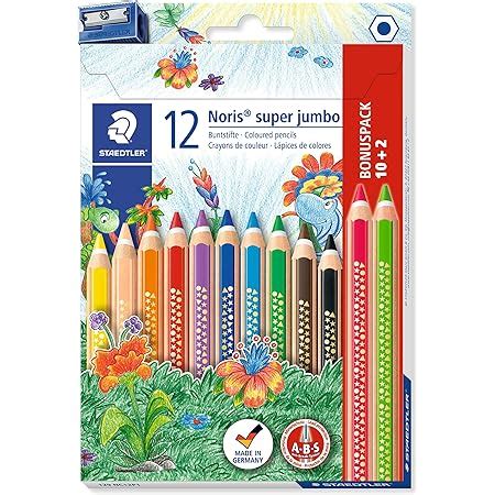 Staedtler Noris Club Nc L Pices De Colores Super Jumbo Caja