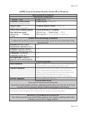 Edtpa Task Learning Segment Lesson Plan Template Pdf Educ