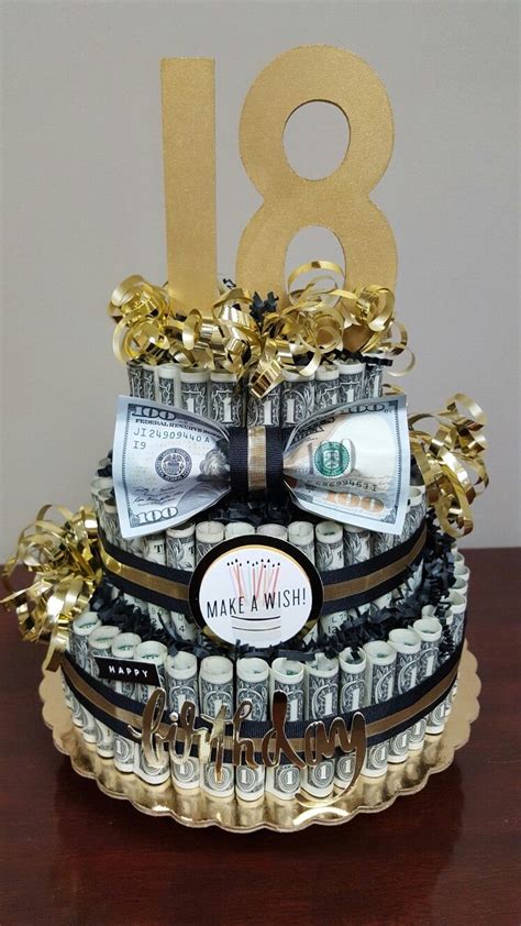 21 Inspired Photo Of Money Birthday Cake