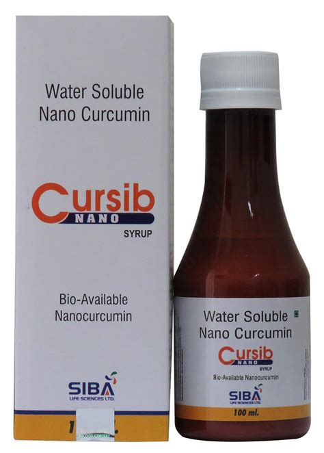 Buy Cursib Nano Curcumin Syrup 100 Ml Online At Low Prices In India