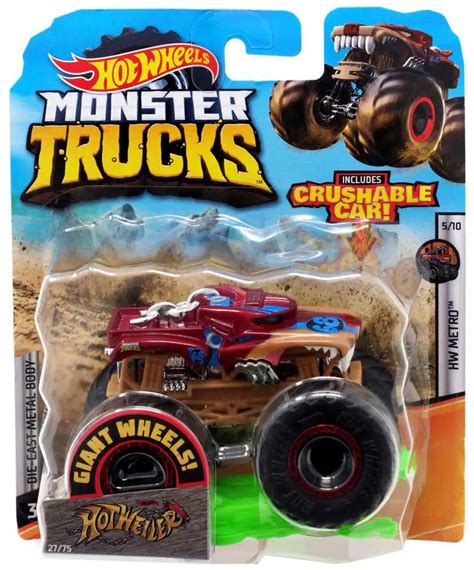 Hot Wheels Monster Trucks Hw Flames Shark Wreak 164 Diecast Car 15