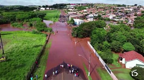 Imagens aéreas mostram destruição em Bandeirantes após inundação veja