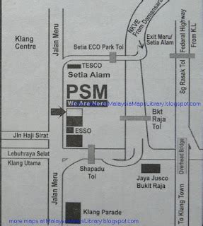 Malaysia Maps Library: Map of Setia Eco Park