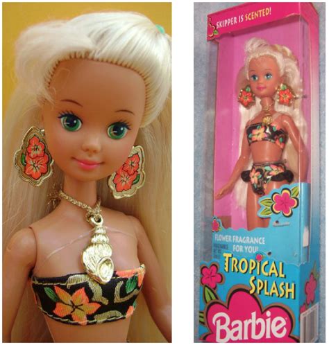 Barbie Collection Doll ~ Tropical Splash Barbie Skipper 1994